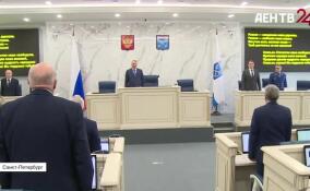Депутаты Заксобрания Ленобласти восьмого созыва провели первое заседание