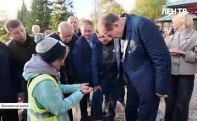 Александр Дрозденко проверил модернизацию инженерных сетей Свято-Успенского женского монастыря в Старой Ладоге