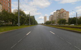 В Петербурге отремонтировали четыре километра Светлановского проспекта