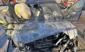 За сутки в Ленобласти в ДТП погиб один человек и девять пострадали