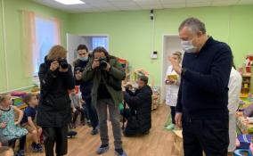 Александр Дрозденко проинспектировал в Коммунаре детский сад после реновации