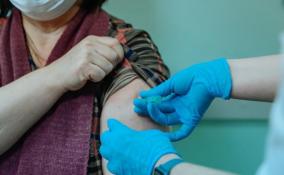 Ленобласть завершила первый этап вакцинации от коронавируса