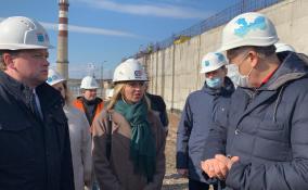 Александр Дрозденко проверяет ход реконструкции очистных сооружений в Подпорожье