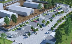 Стало известно, как будет выглядеть новая привокзальная площадь у станции Мельничный ручей