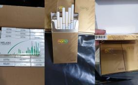 На Пулковском таможенном посту задержали 33 тысячи пачек немаркированных сигарет