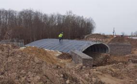В Кировском районе Ленобласти завершается капитальный ремонт моста через реку Ковру