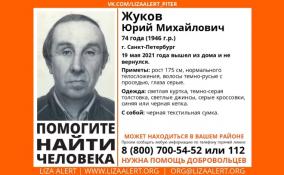 В Петербурге несколько недель ищут пропавшего пенсионера