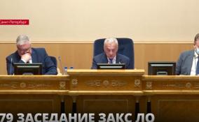 Депутаты Заксобрания Ленобласти приняли законопроект об изменении
параметров бюджета на 2021 год и плановый период 2022 и 2023
годов