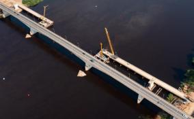 Дорожники показали, как выглядит новый мост в Киришах