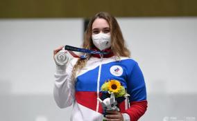 Первую медаль cборной России на Олимпиаде завоевала Анастасия Галашина