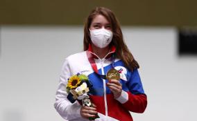 Виталина Бацарашкина завоевала первую золотую медаль на Олимпиаде в Токио