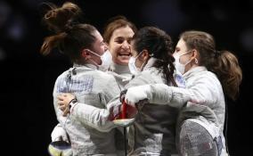 Российские саблистки завоевали золото на Олимпиаде 2020