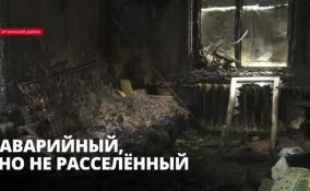 В Вырице жильцы дома на Софийской улице вынуждены жить в разрушенных квартирах
