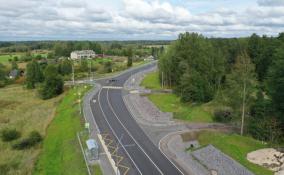 В Выборгском районе завершился ремонт трассы «Выборг – Светогорск»