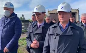 Губернатор Ленобласти осмотрел судостроительный завод «РОСТР» в Волховском районе