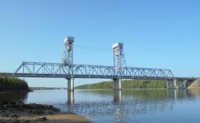 Движение по федеральной трассе «Кола» вновь остановят из-за разводки моста через Свирь