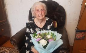 Жительница Коммунара Екатерина Бараблина отметила 100-летний юбилей