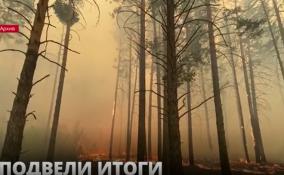 Подведены итоги пожароопасного сезона в Ленобласти