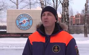 Спасатели Ленобласти предупредили жителей об опасности выхода на лёд