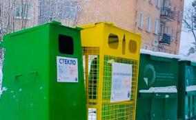 В новом году в Ленобласти поставят еще 915 контейнеров для сбора стекла и пластика