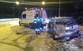 Дети пострадали в аварии на трассе М-10 «Россия» в Ленобласти