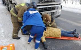 Грузовик сбил женщину-пешехода в Киссолово