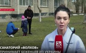 Ленобласть продолжает принимать беженцев из Украины