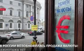 В России возобновилась продажа наличной валюты