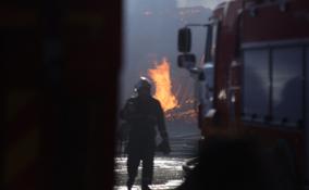 Из горящей пятиэтажки в посёлке Плоское спасатели ночью эвакуировали 17 человек