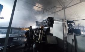 В Кировске потушили пожар в котельной