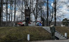 Ленинградские следователи привели в порядок братской захоронение «Ладожский курган»