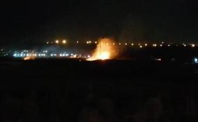 В Заневке поджог травы стал причиной крупного пожара