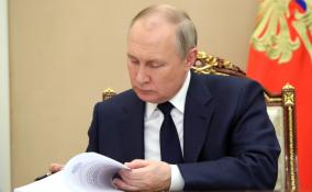 Владимир Путин подписал указ об ответных экономических мерах против недружественных стран