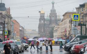 В четверг в Петербурге будет дождливо и до +14