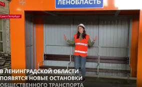 В Ленобласти появятся новые остановки общественного
транспорта