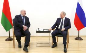Президенты Владимир Путин и Александр Лукашенко проведут переговоры в Сочи