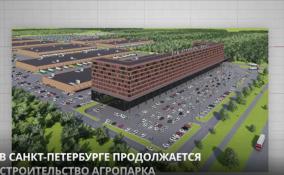 На границе Петербурга и Тосненского района открыли второй
этап строительства Агропарка