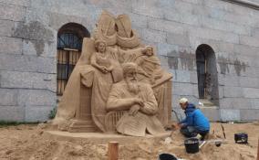 В День города у Петропавловской крепости откроется традиционный фестиваль песчаных скульптур