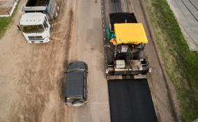 В Приозерском районе отремонтируют оба въезда в поселок Сосново