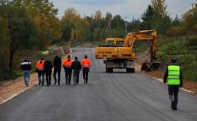 В Ломоносовском районе отремонтируют трассу Большая Ижора – Пеники