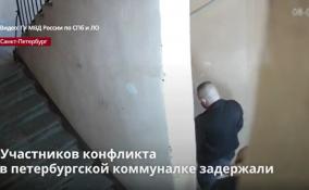 Участников конфликта
в петербургской коммуналке задержали