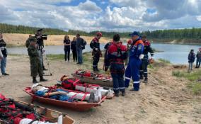Поисково-спасательные отряды Ленобласти провели комплексные учения