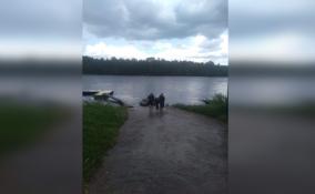 Спасатели выручили смельчака, пытавшегося без плавсредства пересечь реку Свирь туда и обратно
