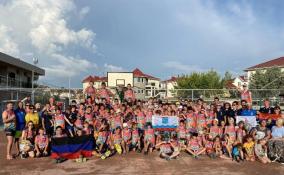 Юные баскетболисты из Ленобласти и ДНР провели совместный сбор в Анапе