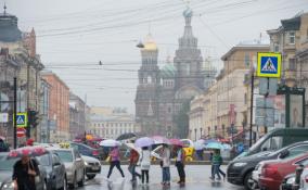 Четверг в Петербурге выдастся ветреным и дождливым