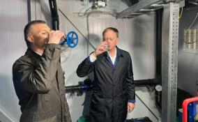 В Глебычево открыли модульную станцию очистки питьевой воды