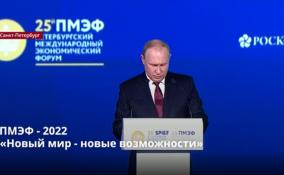 Петербургский экономический форум подводит итоги