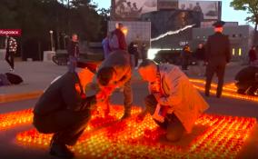 Тысячи свечей в честь павших героев Великой Отечественной войны
зажгли в Кировске