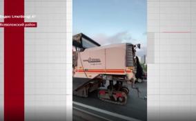 Дорожники Ленобласти
приступили к ремонту Колтушского шоссе раньше, чем было запланировано