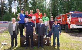 Пожарные из Волховского района стали лучшими на юбилейных соревнованиях добровольцев